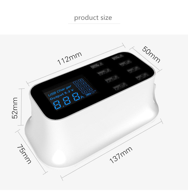 Smart 8-Port USB Charger